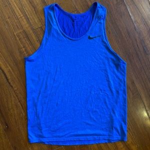 Nike Dri Fit Tank Top, Blue, Men’s L